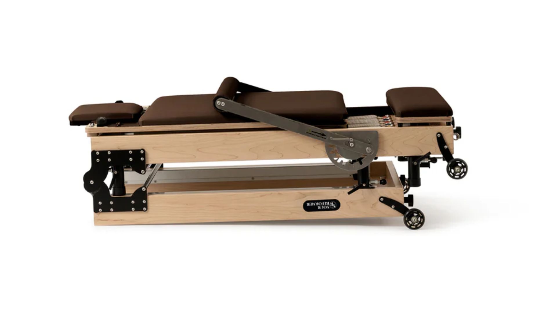 Folding reformer Pilates machine