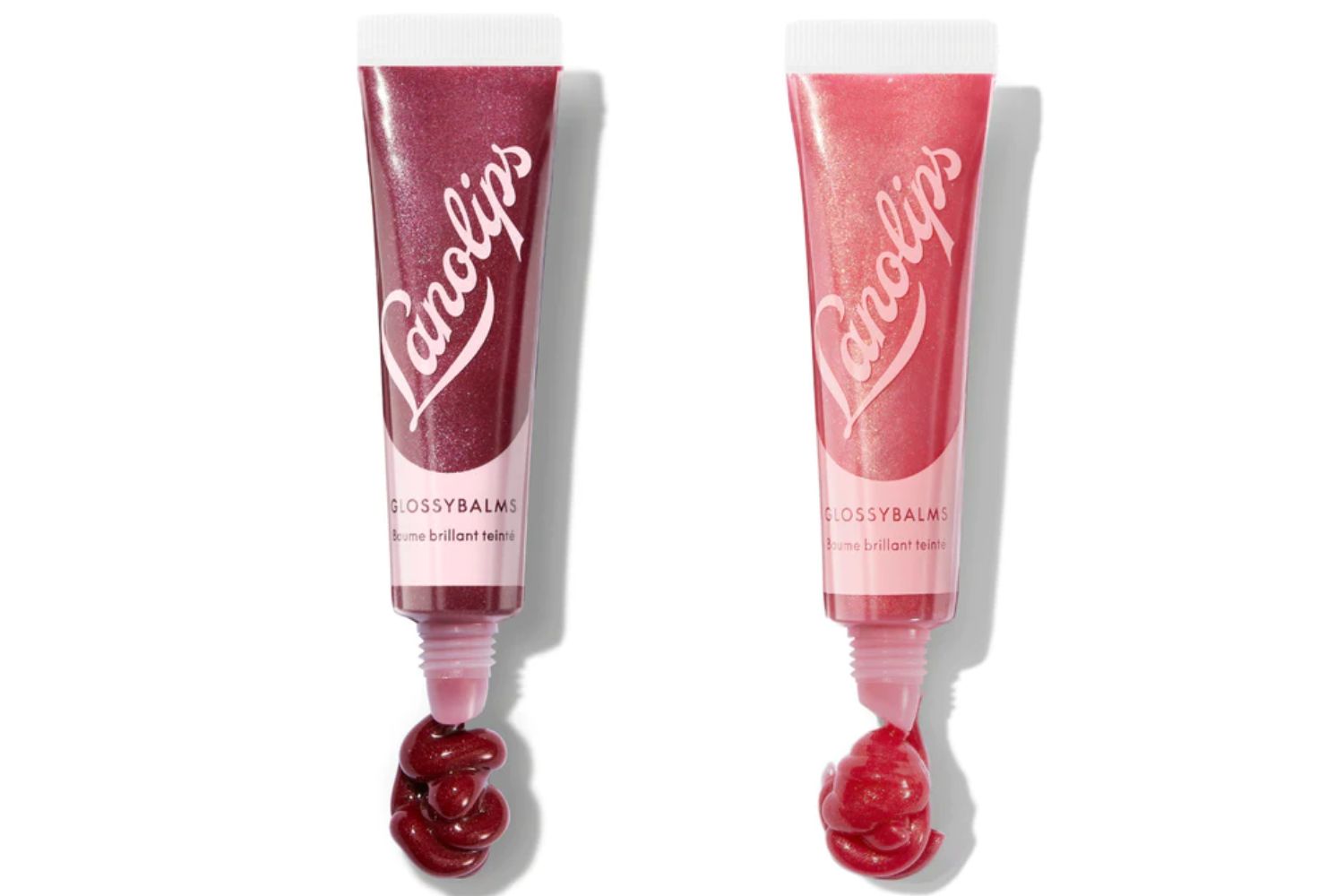 Lanolips Glossy Balm in Berry and Candy