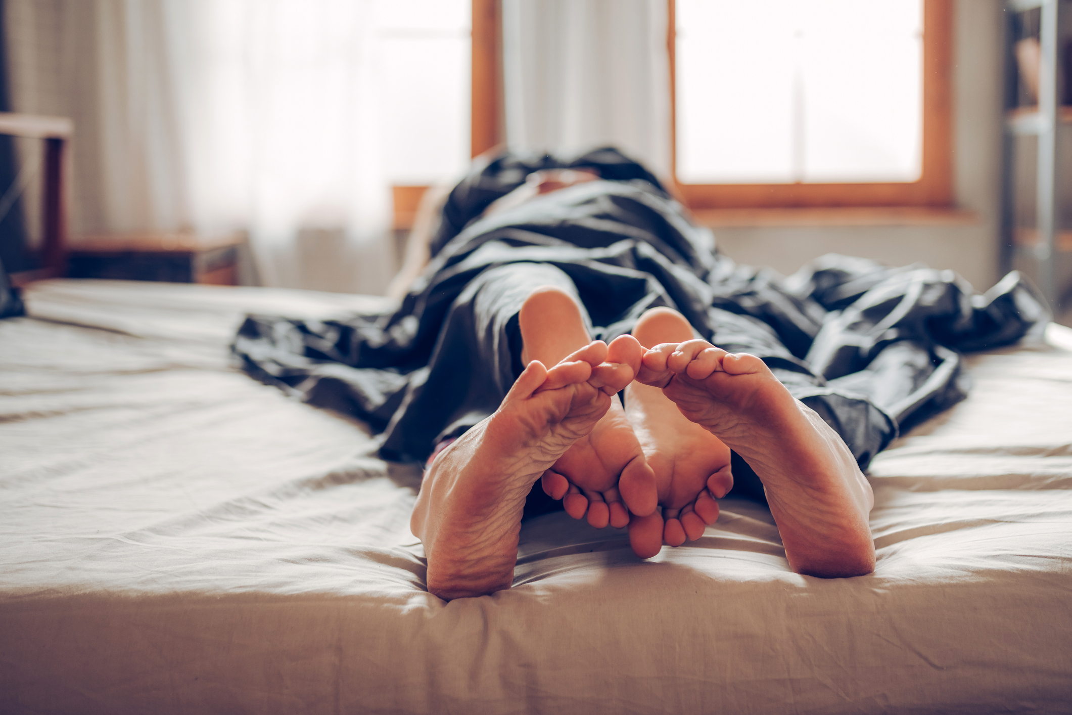 Cuddling in bed may not set the right level of boundaries for a FWB relationship.